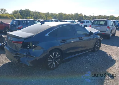 2023 Honda Civic Ex /Ex W/O Bsi z USA, uszkodzony, nr VIN 2HGFE1F7XPH304319